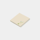 Vergeet me-niet-kleverige noten post-it® notes (Schuin)