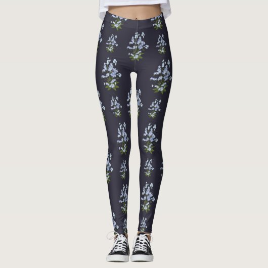 Vergeet me niet leggings (Voorkant)