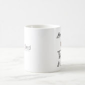 "Vergeet me niet" mok - chocolade (Center)