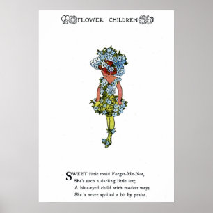 Vergeet-me-niet Poster