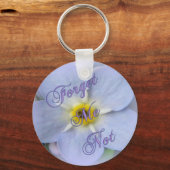 Vergeet me niet sleutelhanger (Voorkant)