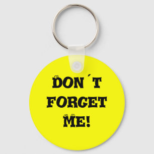 Vergeet me niet! sleutelhanger