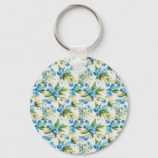 Vergeet-me-niet Sleutelhanger (Voorkant)