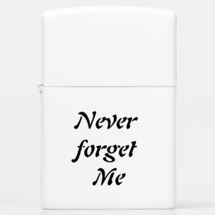 Vergeet me nooit