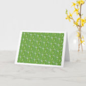 Vergeet me Nots Kaart (Gele Bloem)