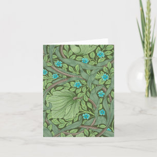 Vergeet-me-Nots, Wallpaper van William Morris Bedankkaart