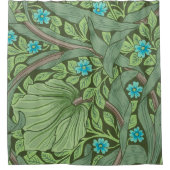 Vergeet-me-Nots, Wallpaper van William Morris Douchegordijn (Voorkant)
