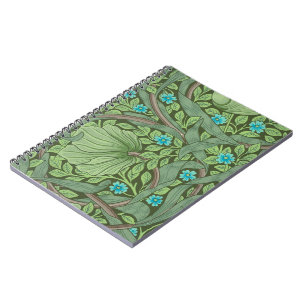 Vergeet-me-Nots, Wallpaper van William Morris Notitieboek