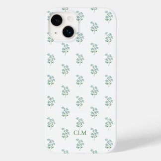 Vergeet Mij Niet Bloemige Zoete Preppy Case-Mate iPhone 14 Plus Hoesje