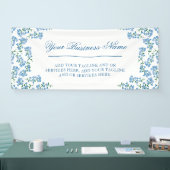  vergeet-mij-nietjes spandoek (Beurs)