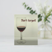 Vergeet niet - Briefkaart (Staand voorkant)