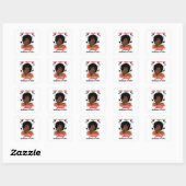 Vergeet niet dat het beter zal worden vierkante sticker (Vel)