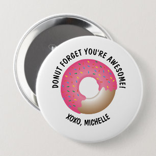 Vergeet niet dat je Geweldige Valentijnsdag gebrui Ronde Button 4,0 Cm