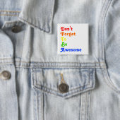 Vergeet niet Geweldige Button te zijn (In situ)