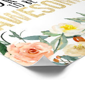 Vergeet niet geweldige poster te zijn (Hoek)