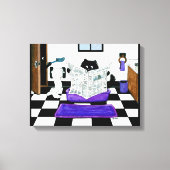 Vergeet niet om Cat Canvas Art van Bihrle te schep (Voorkant)