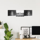 Vergeet niet om je echt te voelen poster (Thuiskantoor)