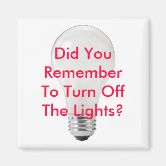 Vergeet niet om lichten groene magneet uit te scha