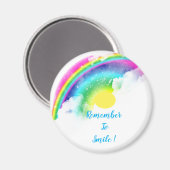 Vergeet niet om Magnet te glimlachen Magneet (Voorkant / Achterkant)