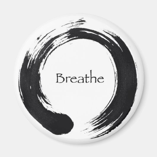 Vergeet niet om te Breathe! Magneet (Voorkant)