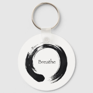 Vergeet niet om te Breathe! Sleutelhanger
