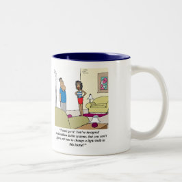 Vergeet niet om uw bedrijfsAnalyse-vaardigheden to Tweekleurige Koffiemok