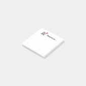 Vergeet niet post-it® notes (Schuin)