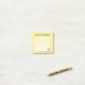 "Vergeet niet" Sticky Notes (Op bureau)