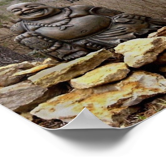 Vergeet niet te glimlachen poster (Hoek)