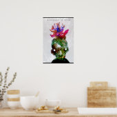 Vergeet niet te groeien poster (Keuken)