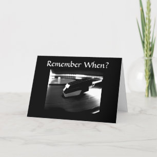 VERGEET NIET WANNEER GOEDE OUDE DAGEN VOLWASSEN VE KAART