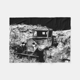 Vergeet niet wanneer - vrachtwagen fleece deken