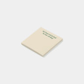Vergeet niet wat netelig is. post-it® notes (Schuin)