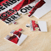 Vergeet nooit 11 september legpuzzel (Zijkant)