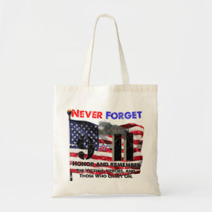 Vergeet nooit 11 september tote bag