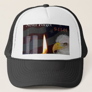 Vergeet nooit 9-11-01 trucker pet