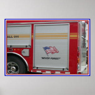 Vergeet nooit 9-11 poster