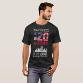 Vergeet nooit 9 11 t-shirt (Voorkant volledig)