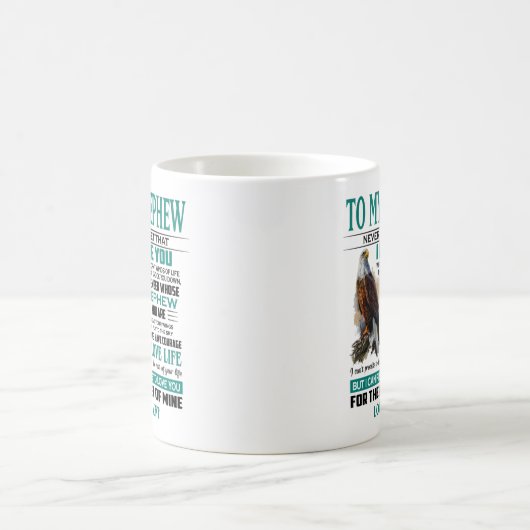 Vergeet nooit dat ik van jou hou. koffiemok (Center)