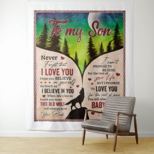 Vergeet nooit dat ik van jou hou... wandkleed