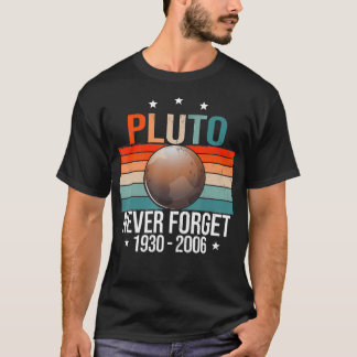 Vergeet nooit de retro  planeetastronomie Space5 T-shirt