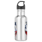 Vergeet nooit (herdenkingsdag) waterfles  (Voorkant)