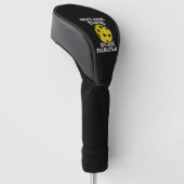 Vergeet nooit Pluto nu liefdevol Pickleball Golfheadcover (Schuin)