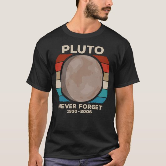 Vergeet Pluto niet (1930-2006) T-shirt (Voorkant)
