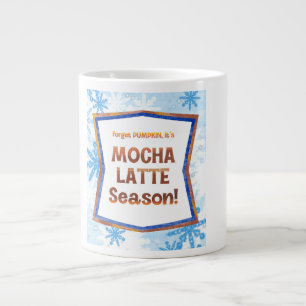 Vergeet Pompoen Het Is Mocha Latte Seizoen Grappig Extra Grote Beker