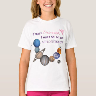 Vergeet prinses - Astrofysicus T-shirt
