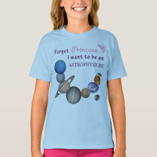Vergeet Prinses - Astrofysicus T-shirt