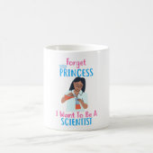 Vergeet prinses dat ik wetenschapper wil worden koffiemok (Center)