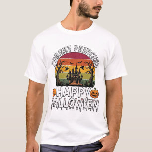 Vergeet Prinses Happy Halloween Spoken Huis Pomp T-shirt