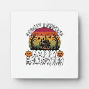 Vergeet Prinses Happy Halloween Spokenhuis Pomp Fotoplaat